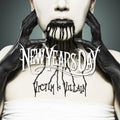 the album cover for New Years Day - Victim to Villain