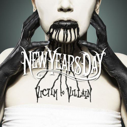 the album cover for New Years Day - Victim to Villain