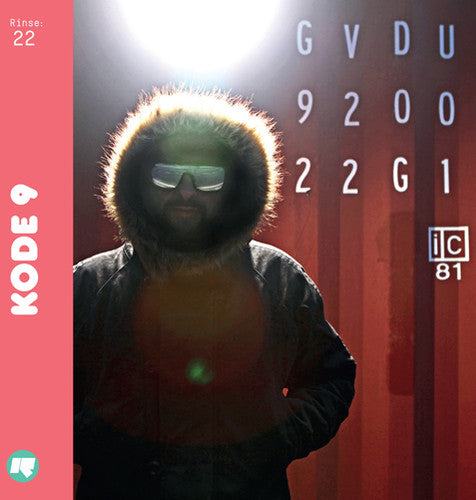 the album cover for Kode9 - Rinse: 22