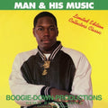 the album cover for Boogie Down Productions - Man & His Music