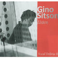 the album cover for Gino Sitson - Listen (Vocal Deliria II)