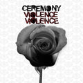 the album cover for Ceremony - Violence Violence