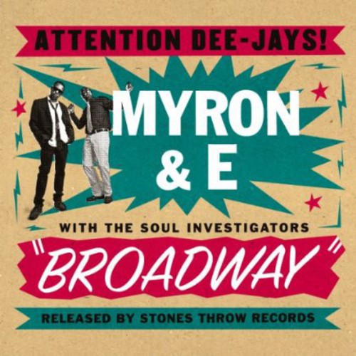 the album cover for Myron & E - Broadway