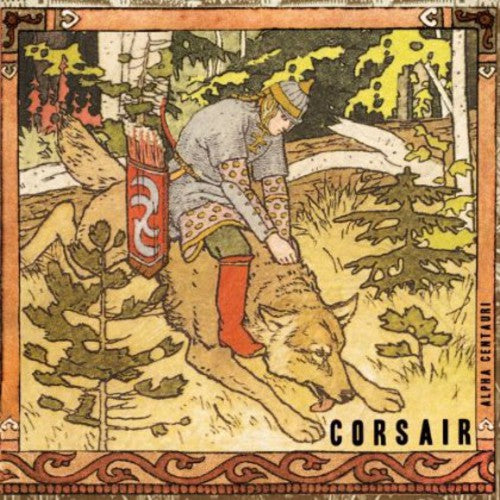 the album cover for Corsair - Alpha Centauri