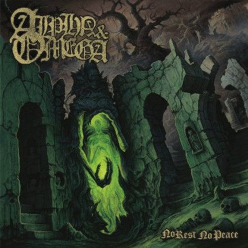 the album cover for Alpha & Omega - No Rest No Peace