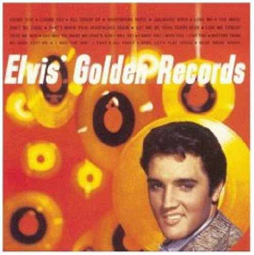 the album cover for Elvis Presley - Elvis' Golden Records