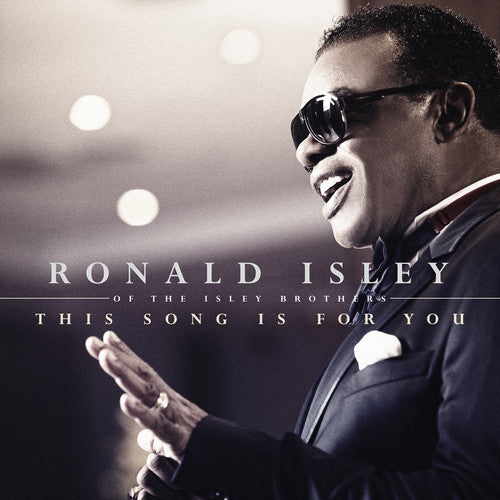 the album cover for Ronald Isley - This Song Is for You