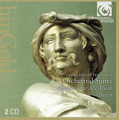 the album cover for Telemann - Orchestral Suites