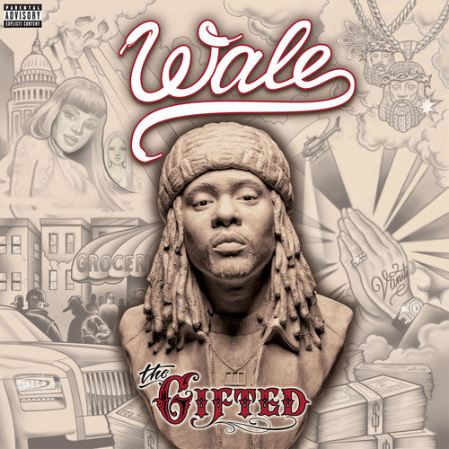 the album cover for Wale - The Gifted