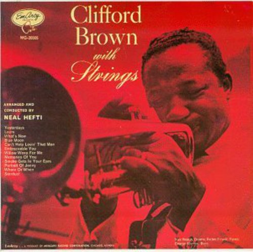 the album cover for Clifford Brown - With Strings (remastered)