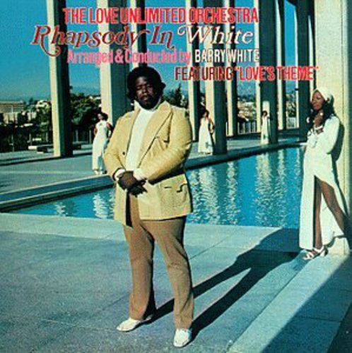 the album cover for Love Unlimited Orchestra - Rhapsody in White