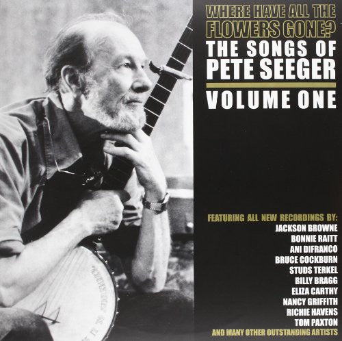 the album cover for Pete Seeger - Where Have All The Flowers Gone? Part 1 [Import]