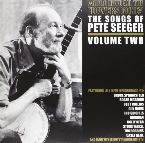the album cover for Pete Seeger - Where Have All the Flowers Gone PT 2