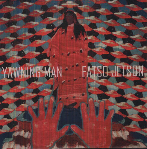 the album cover for Yawning Man/Fatso Jetson - Split