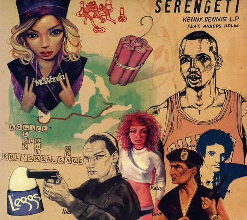 the album cover for Serengeti - Kenny Dennis