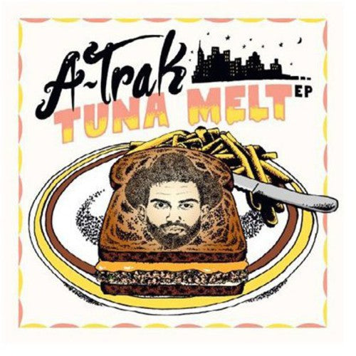 the album cover for A-Trak - Tuna Melt