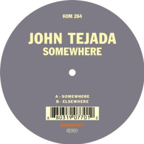 the album cover for John Tejada - Somewhere