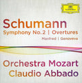 the album cover for W. Herschel - Symphony No 2 Overtures Genoveva & Manfred