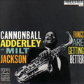 the album cover for Cannonball Adderley - Things Are Getting Better