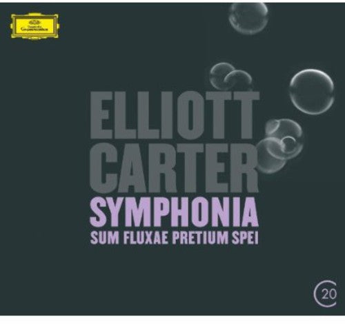 the album cover for BBC Symphony Orchestra - 20C: Carter - Symphonia Sum Fluxae Pretium Spei