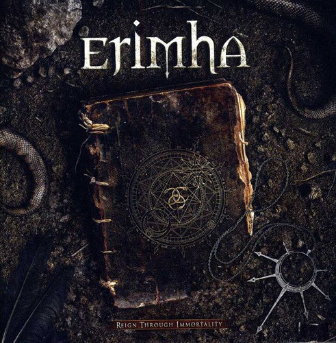 the album cover for Erimha - Reign Through Immortality