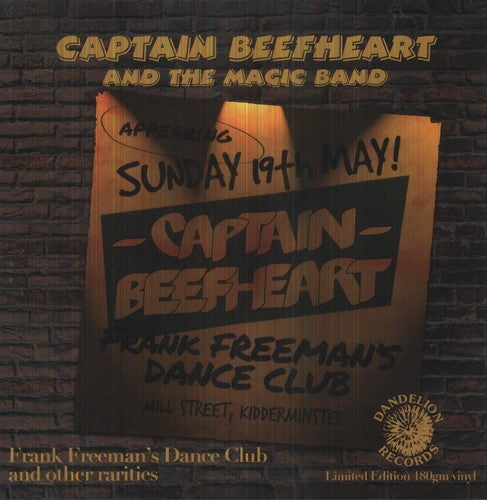 the album cover for Captain Beefheart - Frank Freeman's Dance Club [Import]