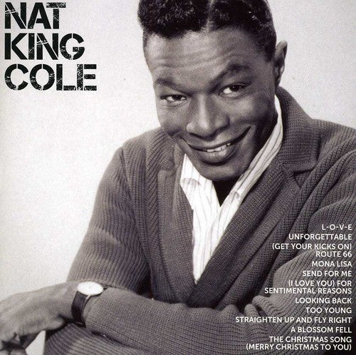 the album cover for Nat King Cole - ICON Nat King Cole