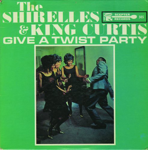 the album cover for Shirelles - Give a Twist Party