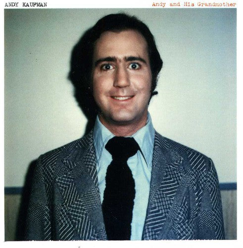 the album cover for Andy Kaufman - Andy and His Grandmother