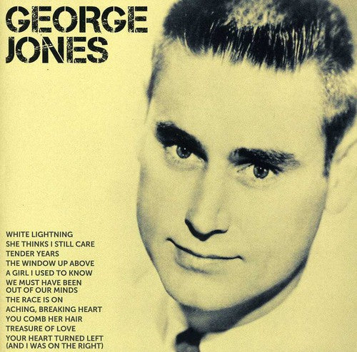 the album cover for George Jones - Icon
