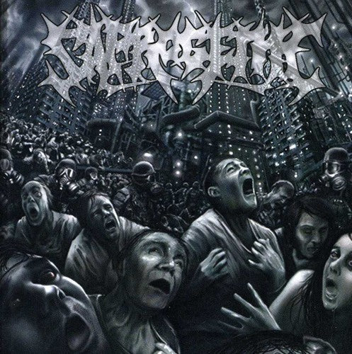the album cover for Saprogenic - Expanding Toward Collapsed Lungs