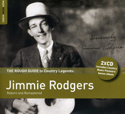 the album cover for Jimmie Rodgers - Rough Guide to Jimmie Rodgers