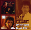 the album cover for Gary Stewart - Out Of Hand & Brand New [Import]