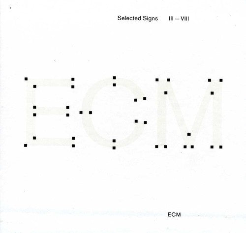 the album cover for Selected Signs Iii-Viii Music For Ecm-A Cultural - Selected Signs / Various