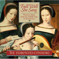 the album cover for O. LASSUS - Full Well She Sang
