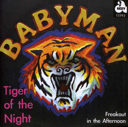 the album cover for Babyman - Tiger of the Night