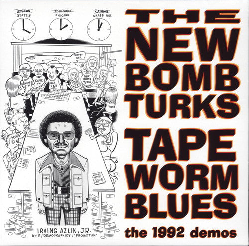 the album cover for New Bomb Turks - Tapeworm Blues [1992 Demos]