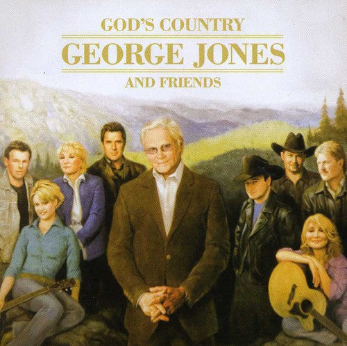 the album cover for George Jones - God's Country