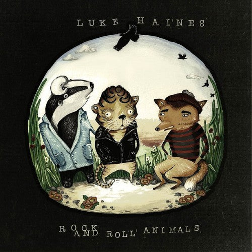 the album cover for Luke Haines - Rock & Roll Animals