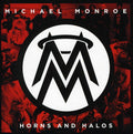 the album cover for Michael Monroe - Horns & Halos
