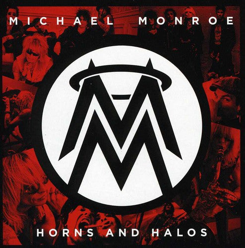 the album cover for Michael Monroe - Horns & Halos