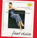the album cover for Anne-Sophie Mutter - First Choice: Spring & Kreutzer Sonatas