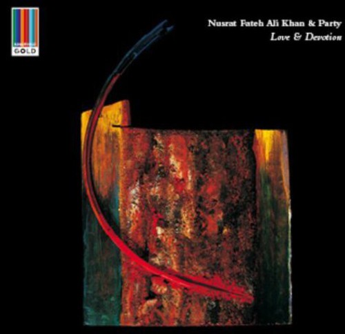 the album cover for Nusrat Fateh Ali Khan & Party - Love & Devotion