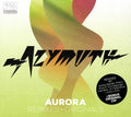 the album cover for Azymuth - Aurora Remixes + Originals