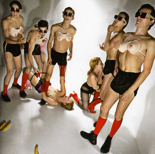 the album cover for Devo - Hardcore