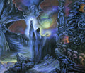 the album cover for Mammoth Grinder - Underworlds