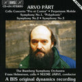 the album cover for Neeme JÃ¤rvi - 3 Symphonies / Cello Concertos
