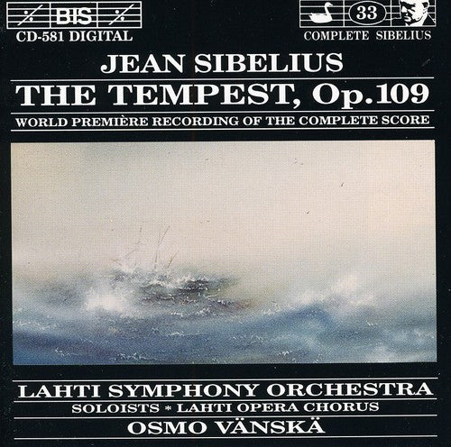 the album cover for Kuula/Madetoja - Tempest / World Premiere of Complete Score
