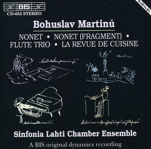 the album cover for Sinfonia Lahti Chamber Ensemble - Nonet