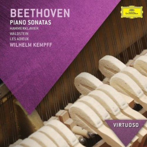 the album cover for Wilhelm Kempff - Piano Sonatas